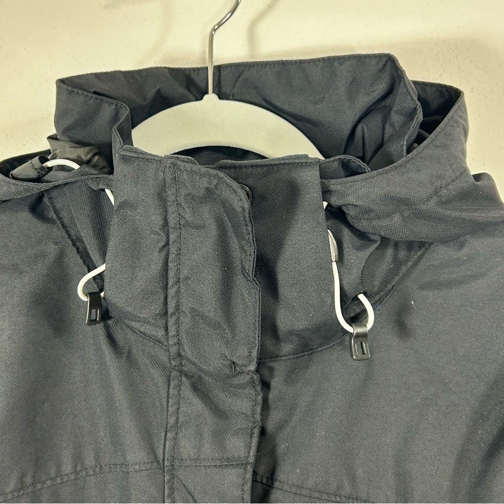 Columbia Women's Black Removable Hood Utility Sport Omni-Tech Jacket Size M - Picture 4 of 13